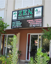 Zen peyzaj ofis